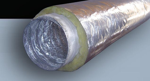 Imagen 8 de 9 de Conducto Flexible 4 /10cm Con Aislacion Largo 7.5 Metros