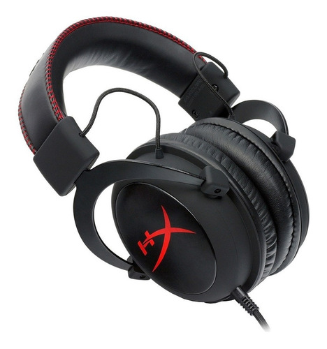 Auriculares gamer HyperX Cloud Core KHX-HSCC negro y rojo