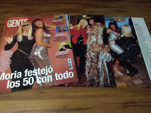 (rp531) Moria Casan Y Susana Gimenez * Tapa Revista + 7 Pgs 