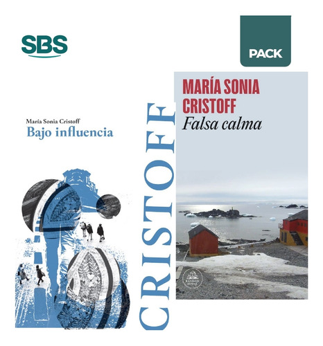 Bajo Influencia + Falsa Calma - Cristoff - 2 Libros