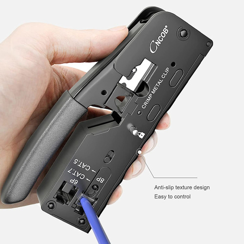 Herramienta De Crimpado Rj45 Rj11 6prj12 8prj45 Herr...