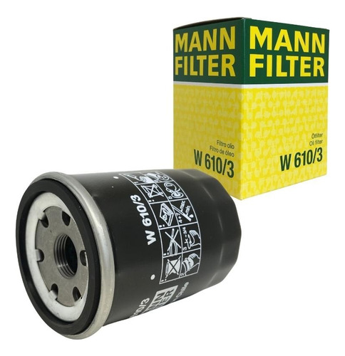 Filtro Aceite W610/82 Mann Filter Mitsubishi L200/honda/fiat