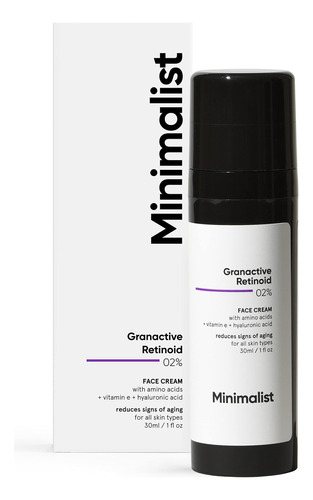 Minimalist Crema De Noche Antienvejecimiento Retinoide 2% Pa