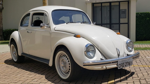 Fusca 1600 Branco Lindo Parcelo 10 De 1.500 No Cartão