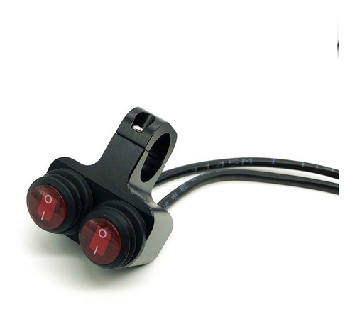 Imagen 3 de 7 de Switch Doble Sercomoto 22mm 7/8 P/ Motocicleta Bmw Honda Ktm