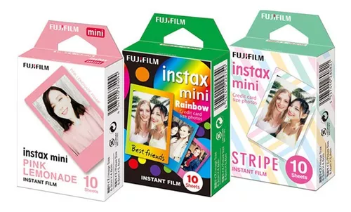 Fujifilm Cartucho Fuji Instax Mini Pink Lemonade 10 Hojas