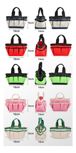 Bolsa De Almacenamiento De Herramientas De Jardín, Verde S