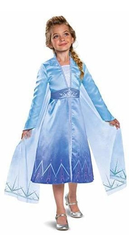 Disfraz Talla Toddler (3t-4t) Para Niña Elsa De Frozen 2