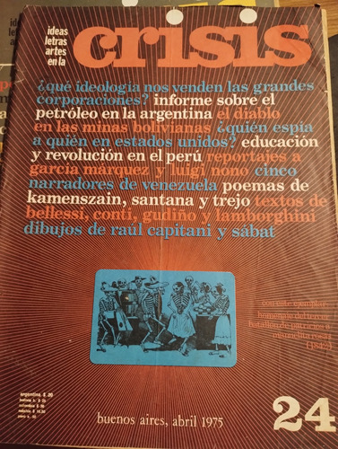 Revista Crisis. Abril 1975. N° 24. Año 2.