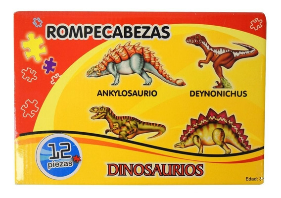 Rompecabezas Económico De Dinosaurios Para Niños Pequeños | Meses sin intereses Rompecabezas Económico De Dinosaurios Para Niños Pequeños | Meses sin intereses
