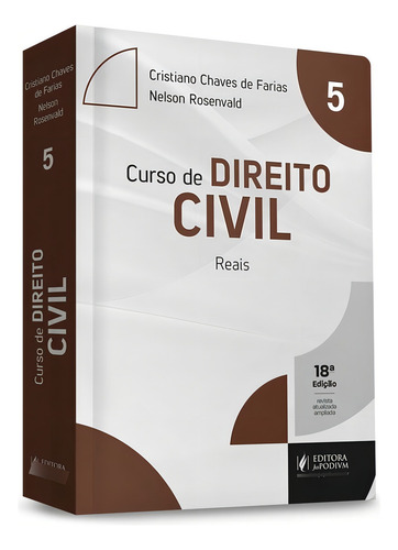 Curso De Direito Civil Vol 5 - Reais (18ª Ed 2022) Juspodivm