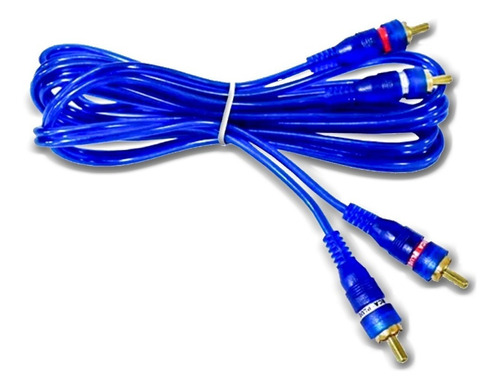 5 Cables Rca Macho 1.8 Metros 2 Plug