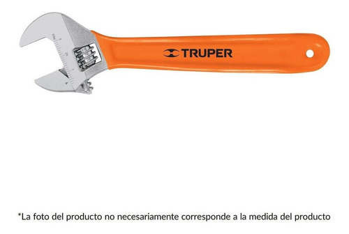 Llave Perico 6'' X 3/4'' Cromada Plastisol Truper 15509