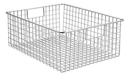 Mdesign Wire Steel Organizador Grande De Almacenamiento De A
