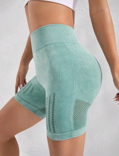 Biker Short Deportivo Push Up - Verde Menta Ref. 4085