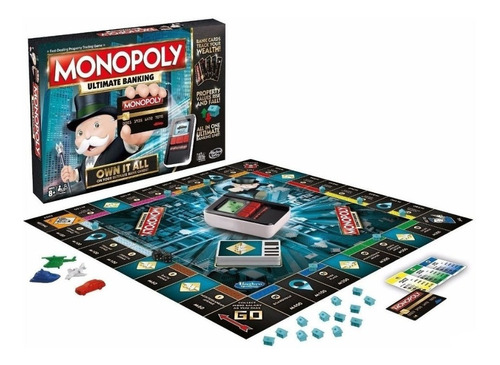 Juego Monopoly Banco Electronico Tam. Grande Original Hasbro