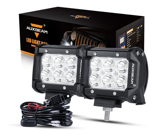 Auxbeam Barra Luz Led Pods Lm Conduccion Carretera Arne