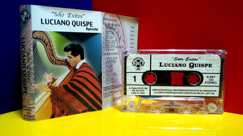 Cassette Luciano Quispe - Ayacucho Huaynos Exitos