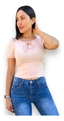 Polera Seng Listada Mujer