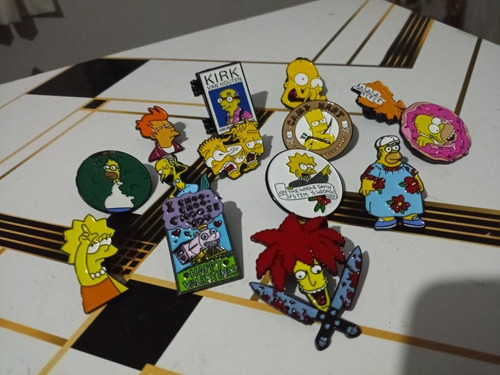 Pin Metal Simpson Blinky Pez Mutante Piscodélico Homer Burns