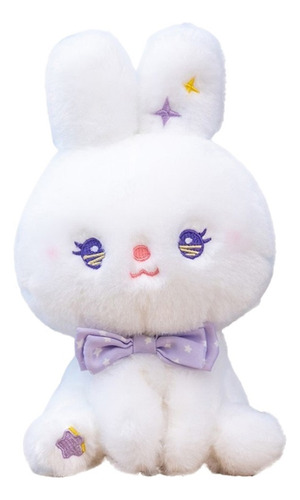 Mr Muñeca De Juguete Con Pelusa De Conejos Lindos Morados De