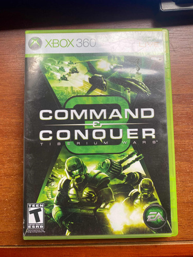 Command & Conquer 3: Tiberium Wars Xbox 360 Live Juego Usado