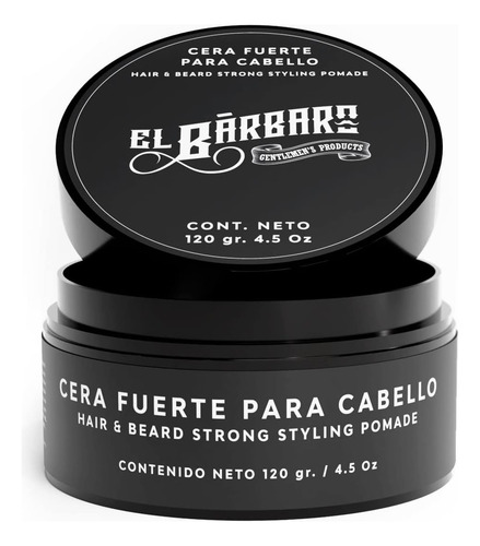Fijador para el cabello en cera El Barbaro Cera en pack x 3 unidades
