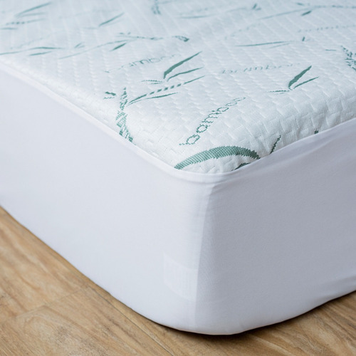 Protetor De Colchão Casal Impermeável Bamboo Camesa