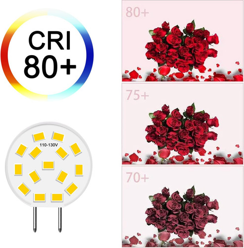 Bombilla De Disco Led De Taiyaloo G8, 3w (30w-35w De T4 Jcd