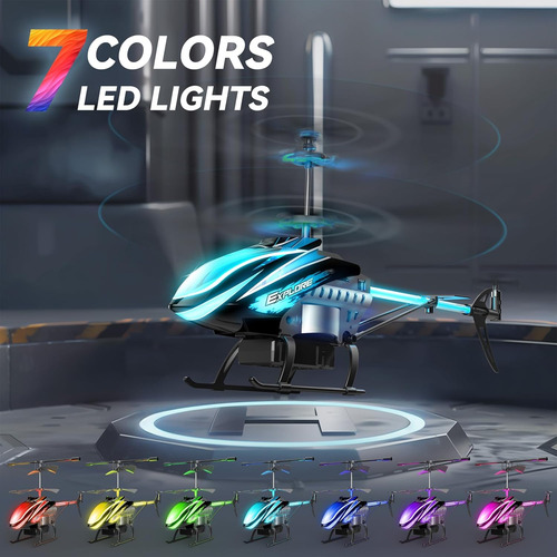 Helicóptero Rc Helicóptero De Control Remoto Para Niños Jueg