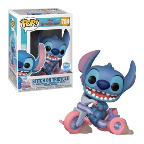 Funko Pop Stitch On Tricycle #784 Limited Exclusive