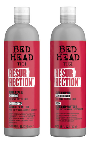 Tigi Champú Y Acondicionador Bed Head Para Resurrección D.