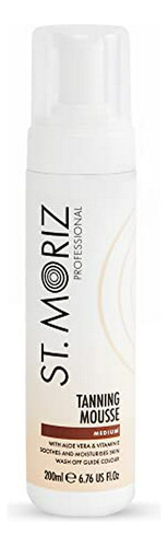 St. Moriz Professional Medium Autobronceador Mousse - 200 Ml