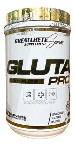 Gluta Pro 100% Pura +  80 Serv Greatlhete Supplements