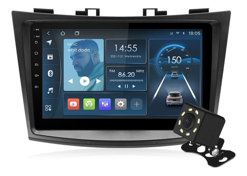 A Isudar Radio Carro 1+32g Android Para Suzuki Swift