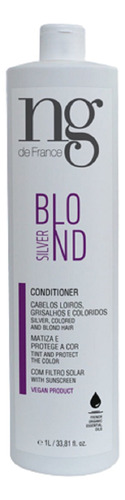 Condicionador Matizador Silver Blond Ng De France 1000ml