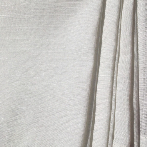 Juego De Servilletas De Tela Color Blanco Pack De 4 Unidades