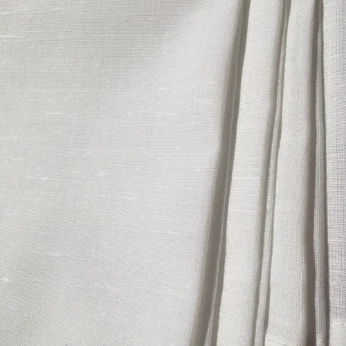 Juego De Servilletas De Tela Color Blanco Pack De 4 Unidades
