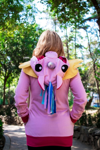 Imagen 3 de 6 de Sudadera Unicornio Rosa Reytol
