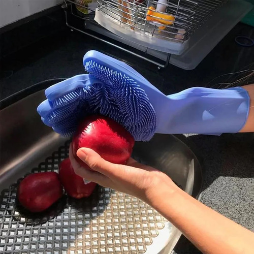 Guantes Para Lavar Fruta Verduras Platos Oferta Mf Shop