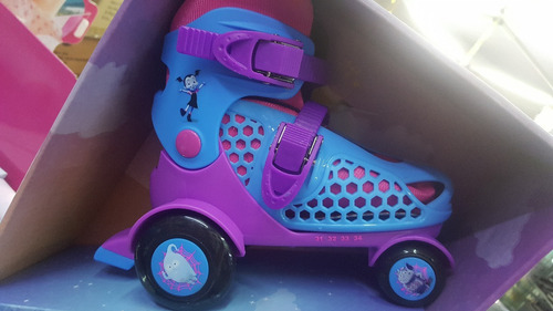 Patines Vampirina Extensibles Talle 31 A 34 También Soy Luna