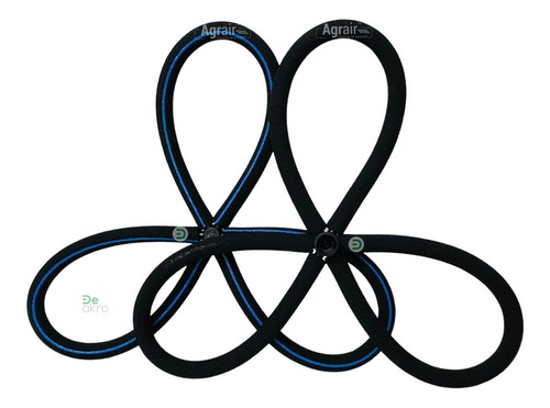 Conector Estrella Para Elaborar Parrillas Difusoras - Trébol