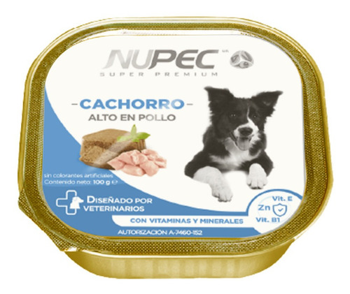 12 Latitas Nupec Nutrición Canina Perro Cachorro 100g