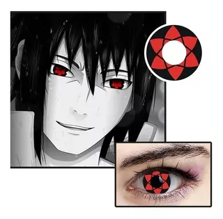 Lentes De Contacto De Mangekyou Sharingan Sasuke