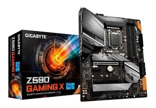 Mother Board Gamer Gigabyte Z590 Gaming X Intel Gen 10/11