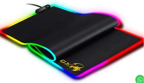 Pad Mouse Gamer Genius Luz Rgb Grande 80x30x3cm Gx800s