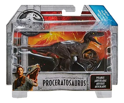 Jurasico Ataque Mundial Paquete Proceratosaurus Figura