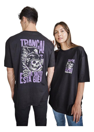 Remera Tranca Hjt & Brooklyn Moto Co.