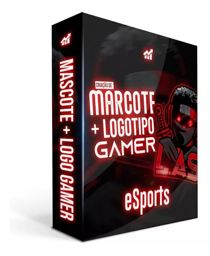 Criar Logotipo + Mascote Gamer Criação De Marca Para Jogos