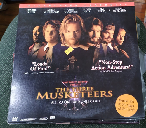 Imagen 1 de 1 de Laser Disc The Three Musketeers 